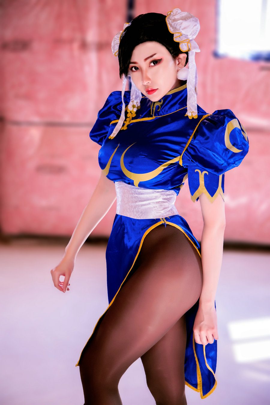 MisswarmJ - Chun Li / 54P-87MB / cos萌妹-艺库