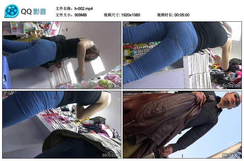 精选街拍视频 No.641 街拍之魂作品 只有老外能满足她了！ / 1V-909MB / 街拍视频-艺库