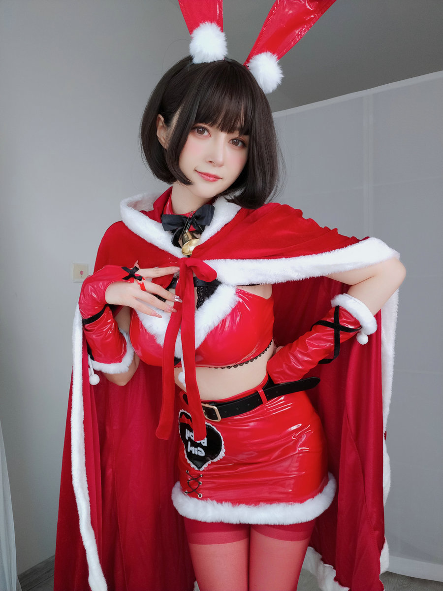 Coser小姐姐白银 - Merry Christmas / 24P1V-80MB / cos萌妹-艺库