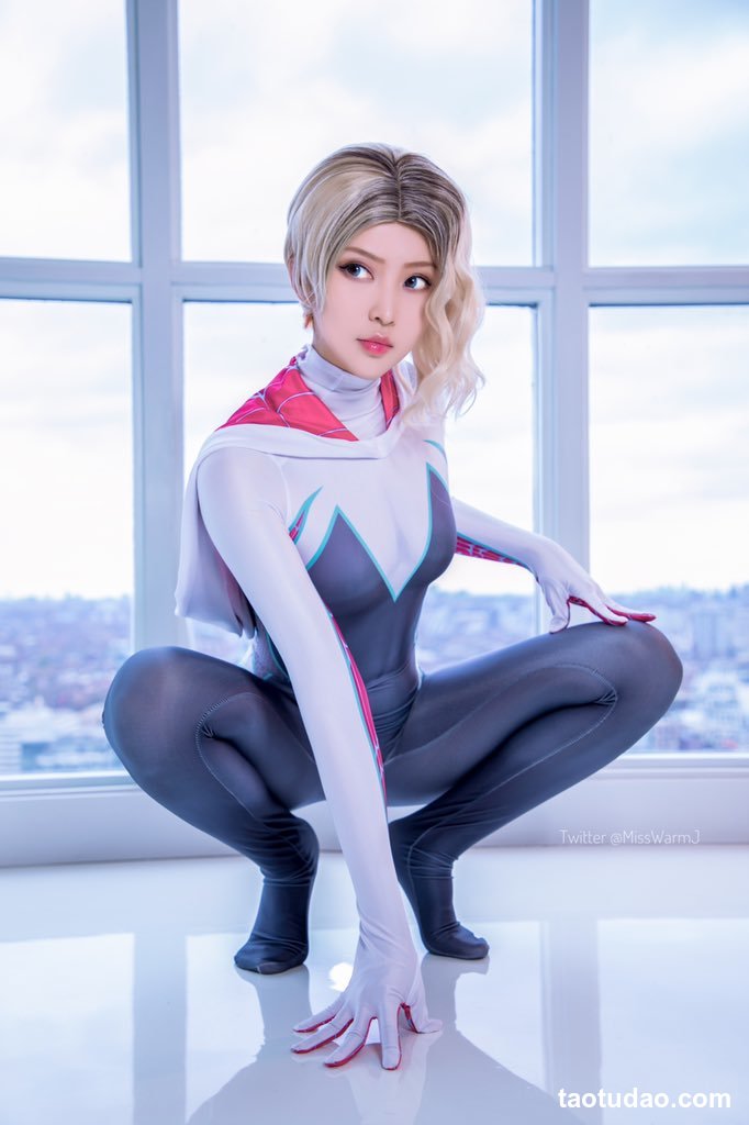 MissWarmJ - NO.042 Spider Gwen[43P-1V-477.6M]-艺库