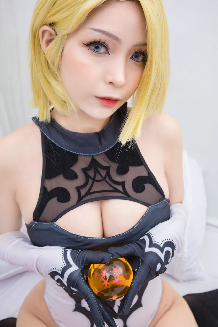 Umeko J - Android 18 with 2B Design / 76P-96MB / cos萌妹-艺库