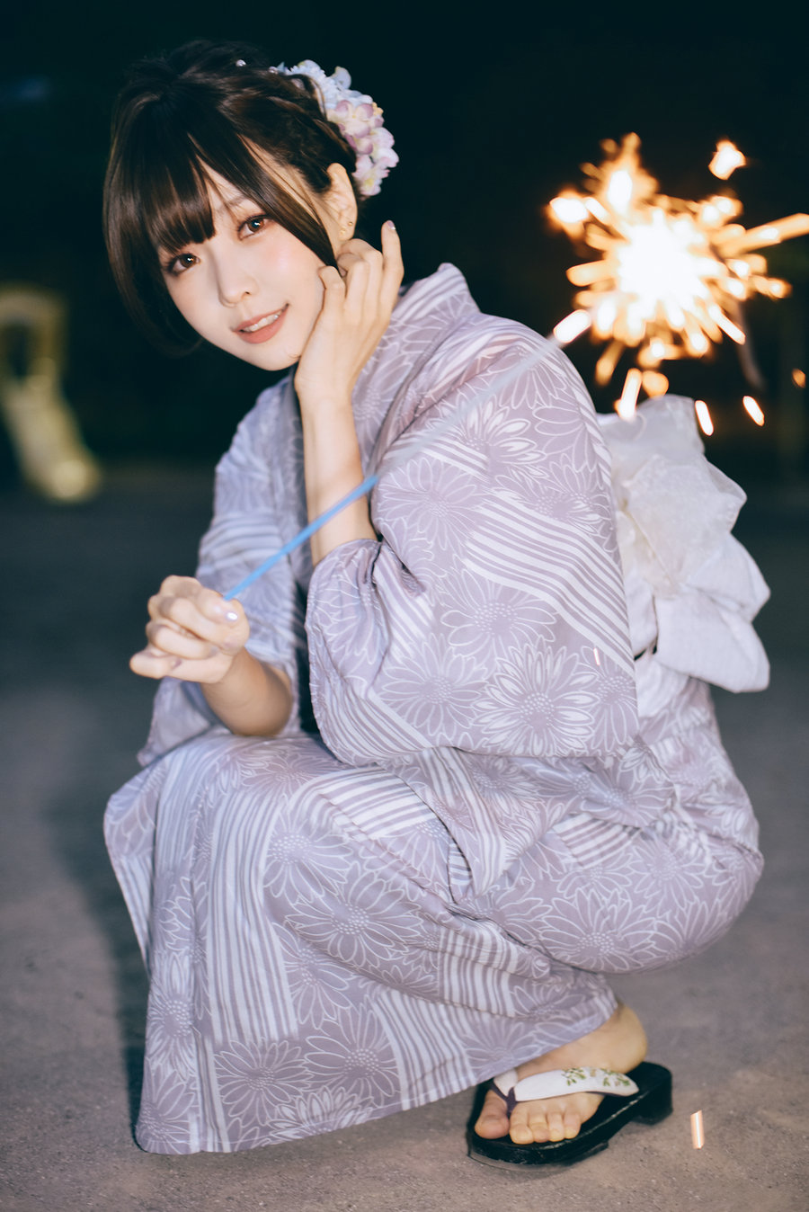 Ely_eee(ElyEE子) - Yukata / 56P4V-244MB / cos萌妹-艺库