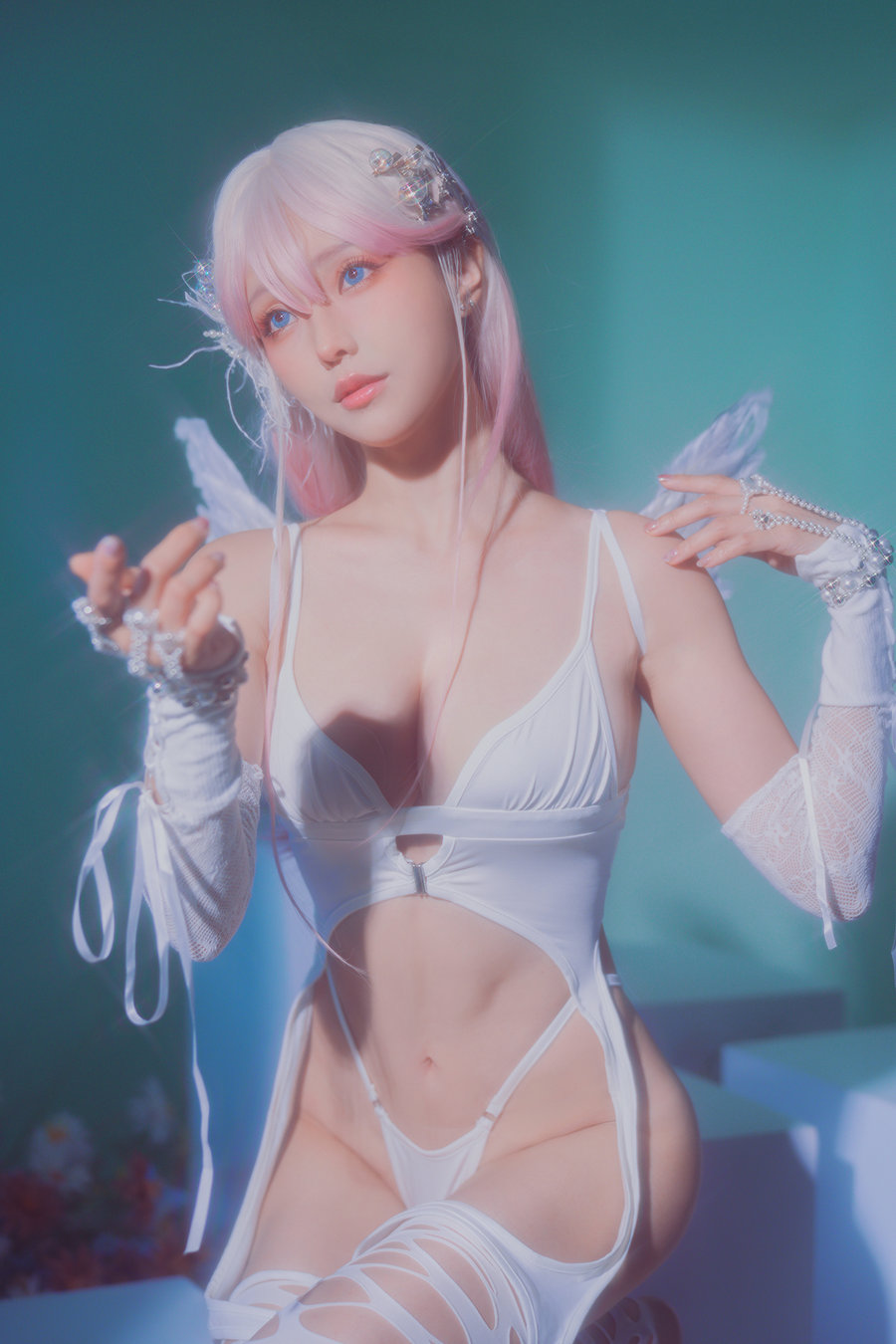 Ely_eee(ElyEE子) - Plant Angel 植天使 / 34P1V-94MB / cos萌妹-艺库