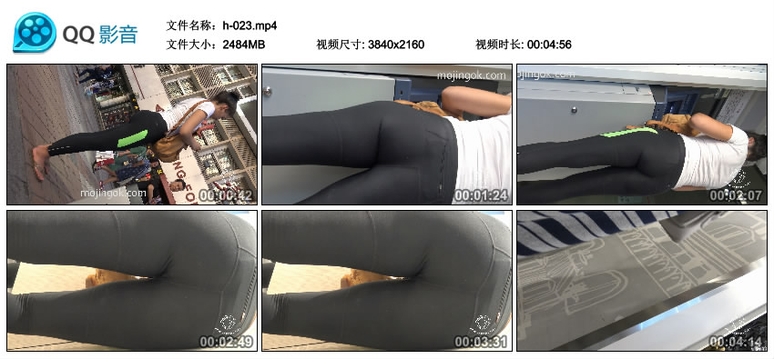 精选街拍视频 No.945 街拍之魂作品 超紧致健美裤丰臀美女 / 1V-2.42GB / 街拍视频-艺库