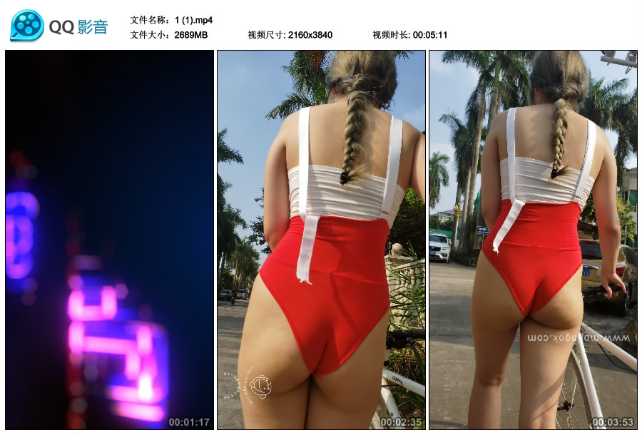 精选街拍视频 No.3287 丰满美女骑单车 / 4.12GB / 街拍视频-艺库