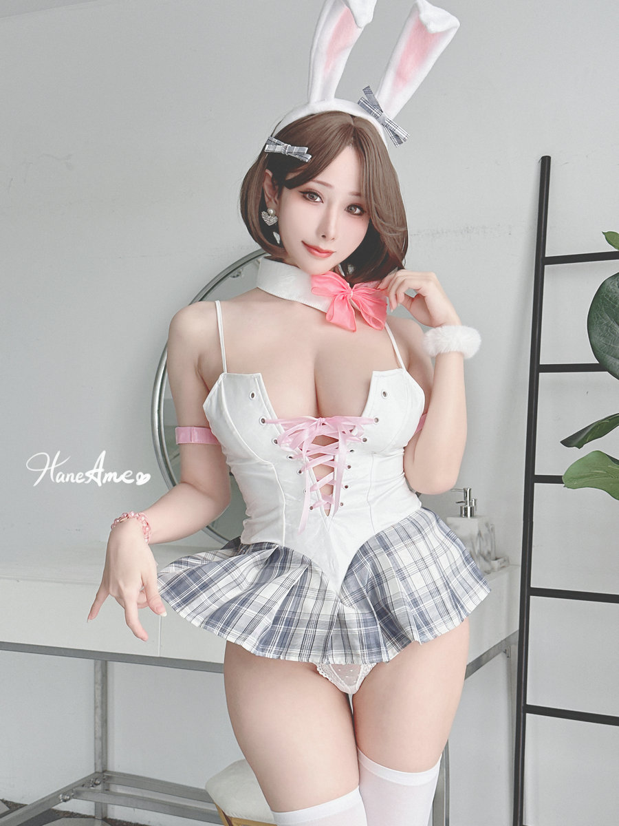 Hane Ame 雨波写真 - Original Bunny Hane 韓國小兔子 / 43P3V-281MB / cos萌妹-艺库