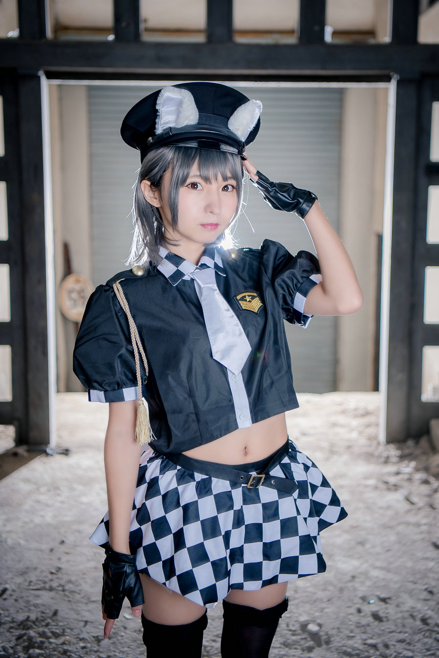 [Cosplay] [Fashion Monster (Ennui Mamefu あんにゅい豆腐)] animal (Cat Police) [1…-艺库