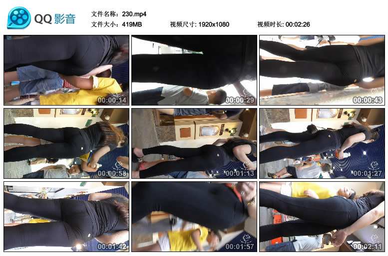 精选街拍视频 No.694 纳兰性急作品 罕见极品紧裤少妇 / 1V-419MB / 街拍视频-艺库