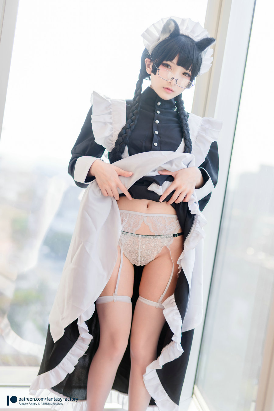 / Fantasy Factory / 小丁Cosplay写真 - Maid Meow 喵娘女仆 / 125P524MB / cos萌妹-艺库